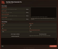 Load image into Gallery viewer, YouTube Video Generator
